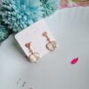 Heart Rose Gold Earring