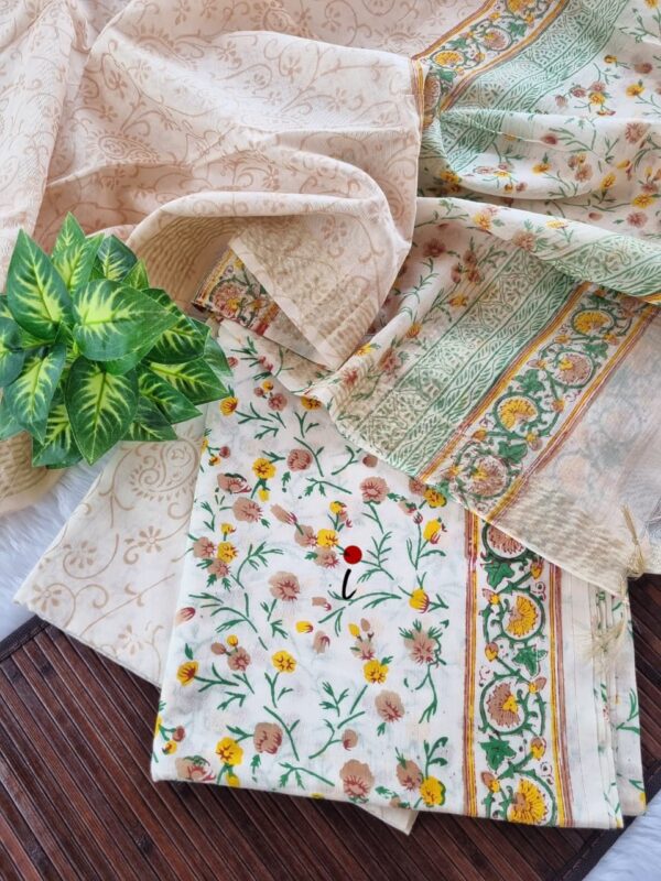 Authentic Jaipur Cottons🤍🧡 - Image 3