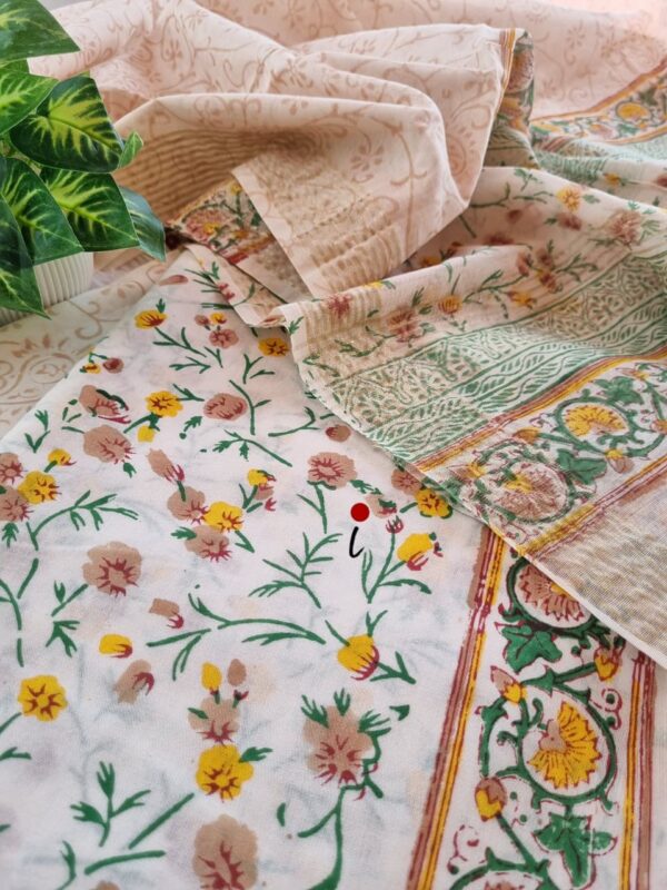 Authentic Jaipur Cottons🤍🧡 - Image 5