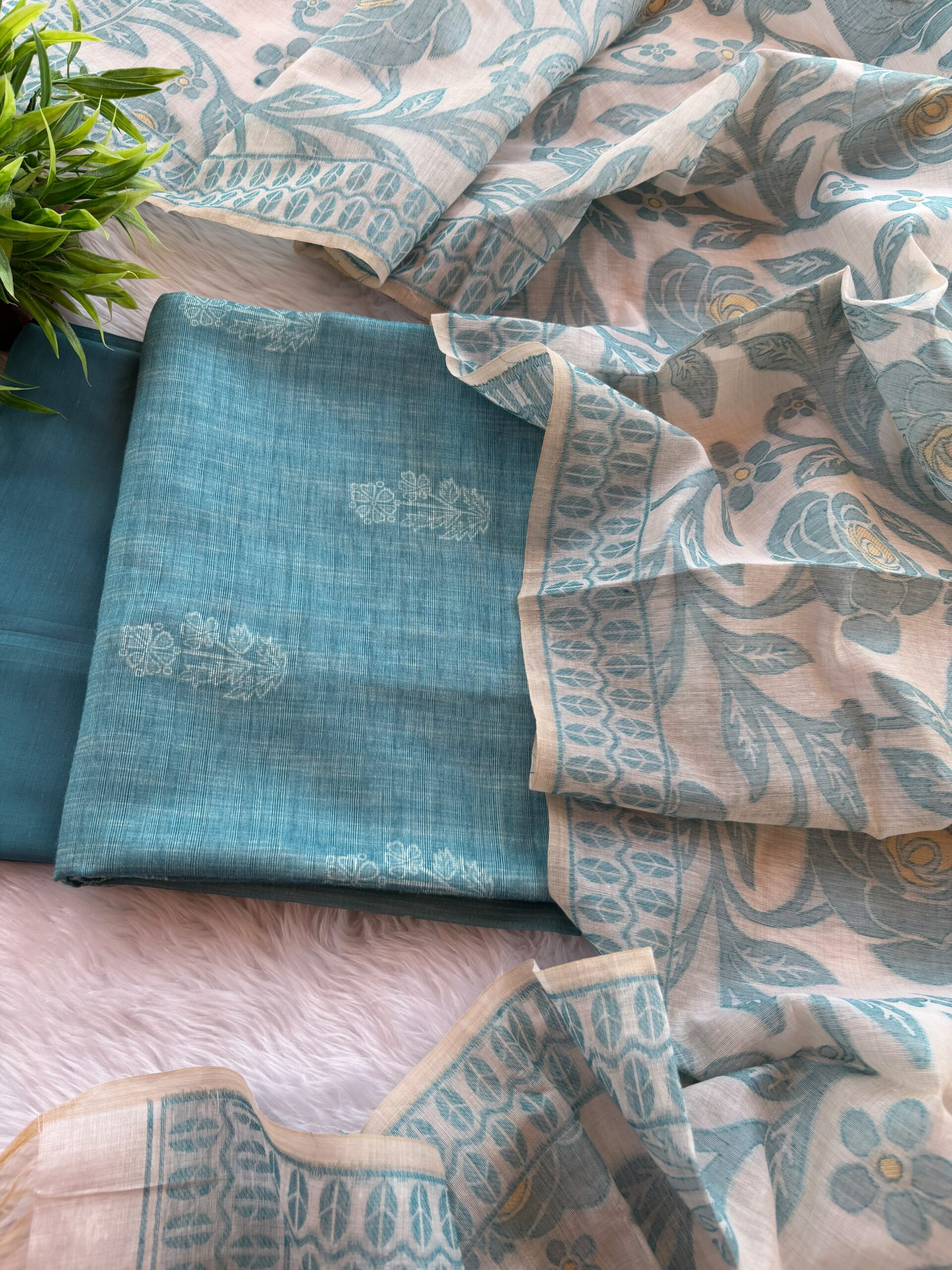 🌿🌸Munga Silk Jamdani🌸🌿 - Image 2